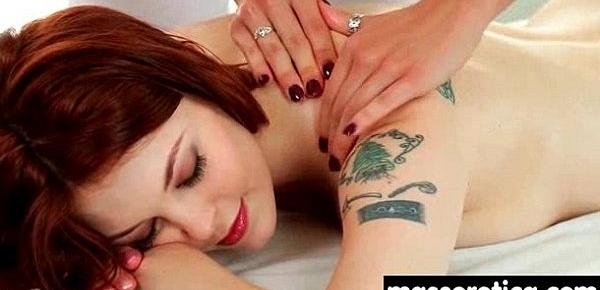  Gorgeous masseuse explores the body of a sexy lesbian beauty 27